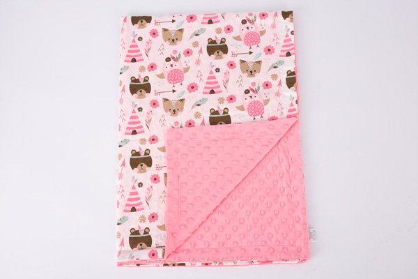 baby blanket bear cartoon