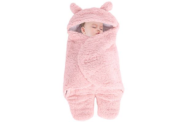 baby sleeping bag pink