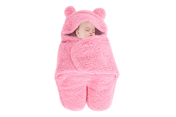 baby sleeping bag rose red