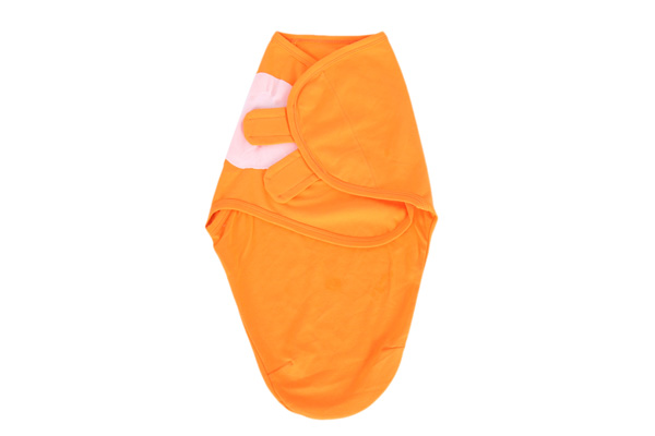 swaddle blanket orange